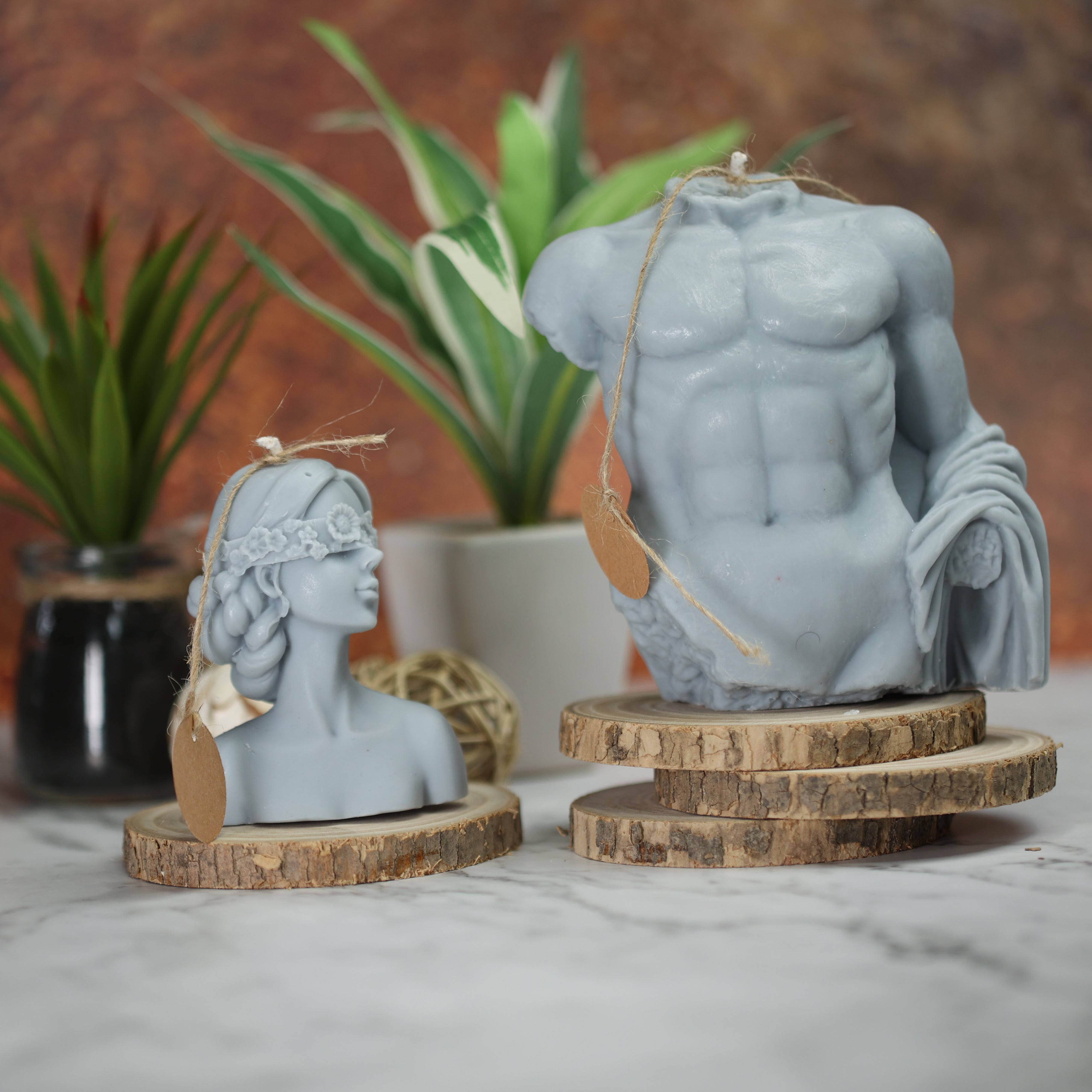 HERAKLES+Rosenfrau KERZE