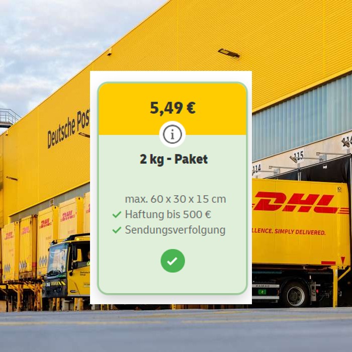 DHL pakete-versenden